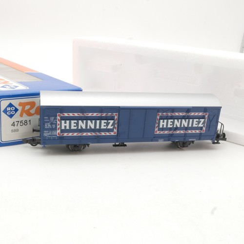 Roco H0 47581 gedeckter Güterwagen Henniez der SBB CFF in OVP RR1341 | Zustand: Gebraucht