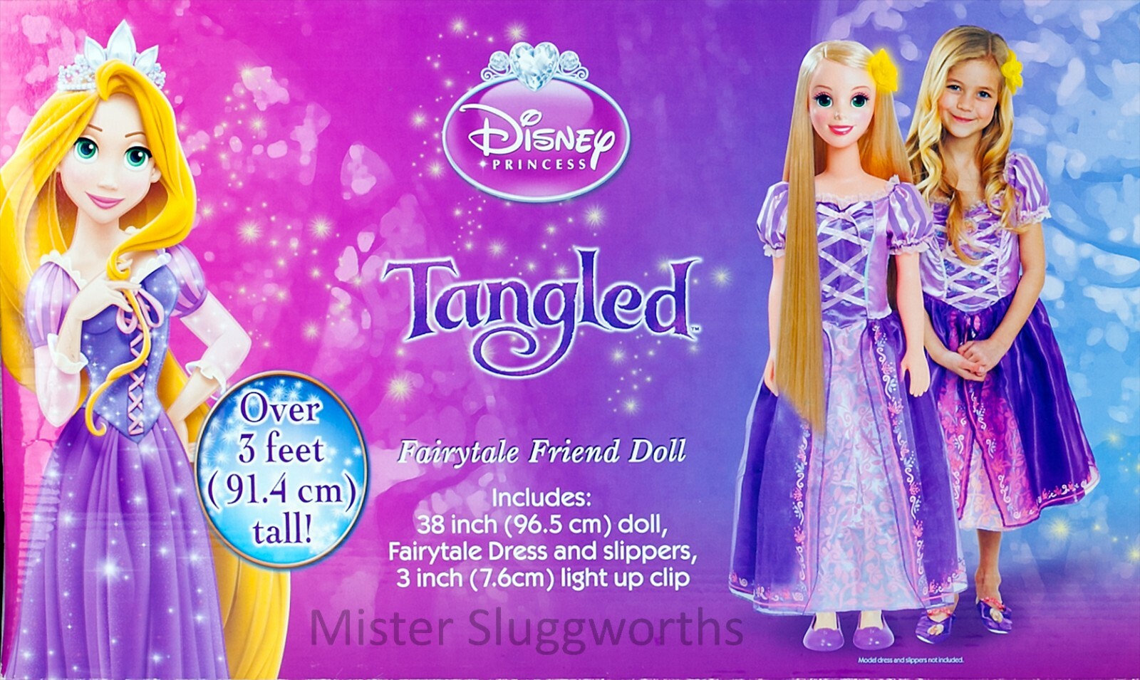 3 foot tall rapunzel doll
