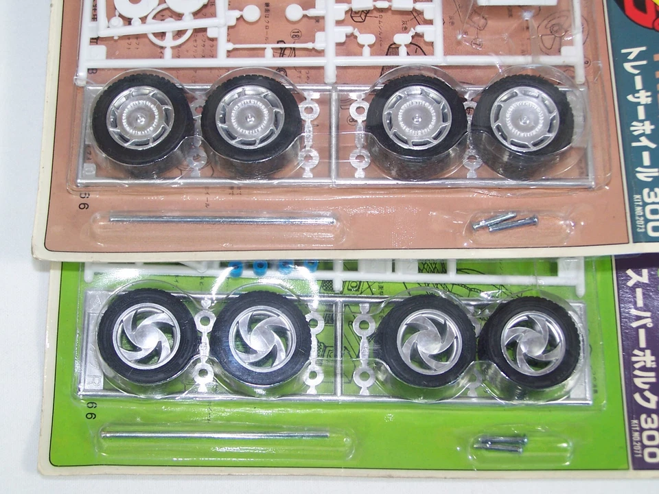 LS 1:24 Model Kit Part Set Super Volk + Treser - Räder Reifen Felgen Achsen - Bild 2 von 3