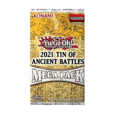 YuGiOh 2021 Tin of Ancient Battles Mega Pack | eBay