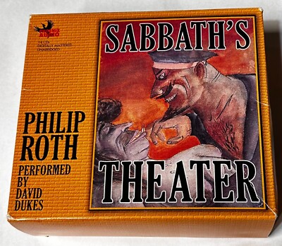 Philip Roth Sabbath's Theater by David Dukes 14 CD Set Unabridged