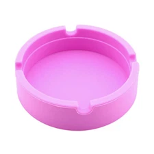 Pink ashtray portable ashtray pink silicone ashtray High heat resistant ashtray