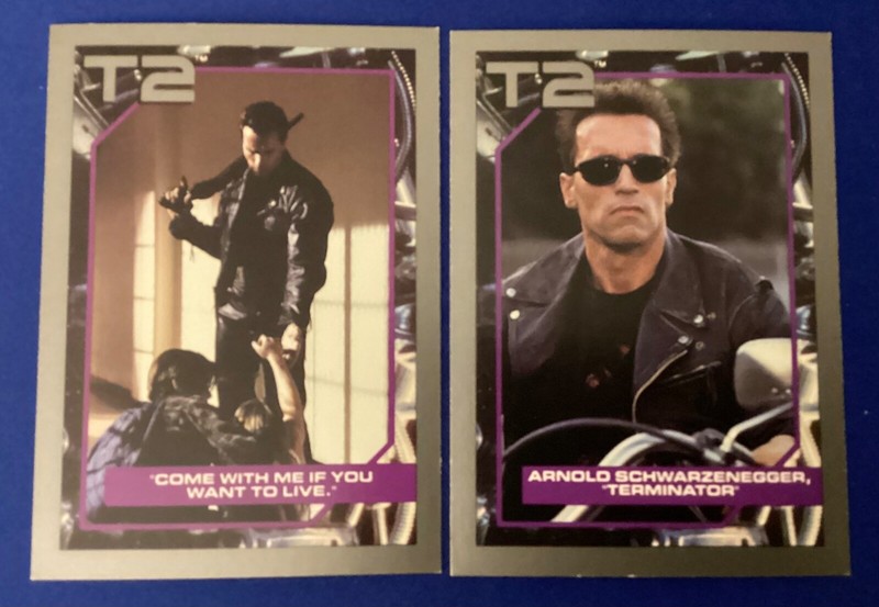 TERMINATOR 2 1991 IMPEL T2 Judgement Day Card #42 Come with me #134 TerminatorRC