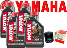 TAGLIANDO 4LT OLIO MOTUL 7100 FILTRO ORIGINALE YAMAHA XT 1200Z SUPER TENERE 2015