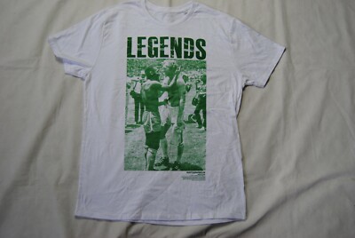 LEGENDS PELE BOBBY MOORE 1970 WORLD CUP MEXICO PHOTO T-SHIRT NEU OFFIZIELL 