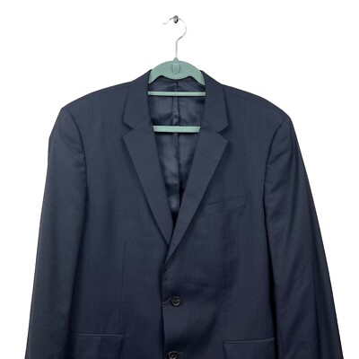 BOSS Hugo Boss The Jam 75/Sharp3_1 Blazer Suit Vented Pinstripe