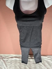 Lot Of 2 Lululemon Run For Fun Crop Legging Ebb & Flow Tank Top Black Size 8?