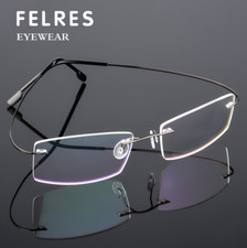 Occhiali Visione Scorrevole Occhiali Da Lettura Filtro Luce Blu Titanio - Foto 10