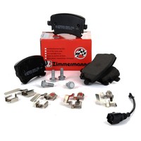 Zimmermann BremsbeläGe + Wako FüR VW Multivan Transporter T5 T6 2E3/2E4 Hinten