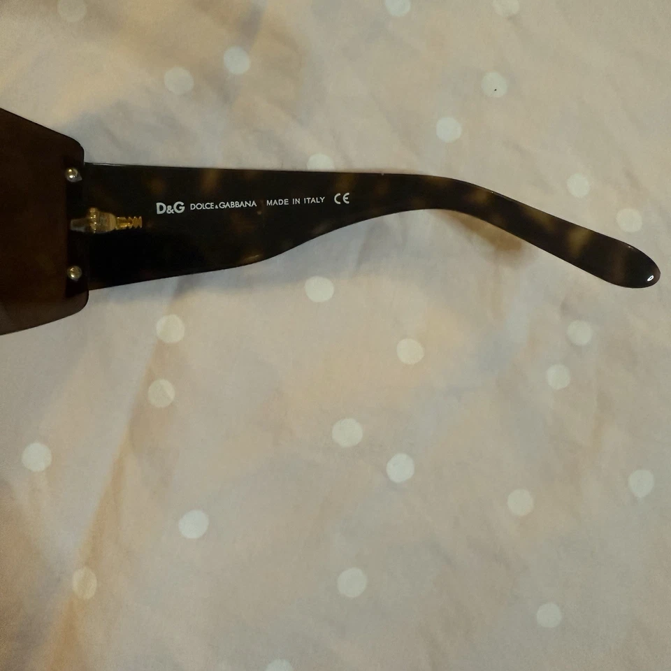 Gafas de sol vintage y2k d&g dolce & gabbana shield Foto 3 de 4