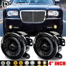 For Chrysler 300c 2005-2010 300 2005-2006 Srt 4front Bumper Led Fog Lights Halo For Chrysler 300c 2005-2010 300 2005-2006 Srt 4front Bumper Led Fog Lights Halo