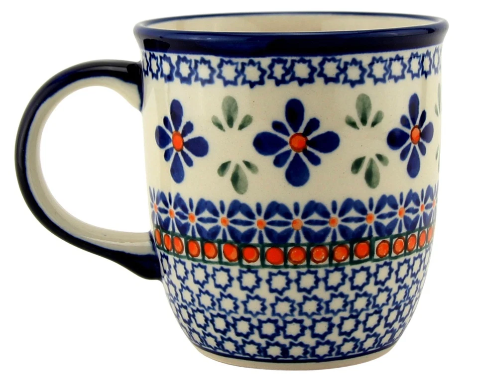 Polish Pottery 12 oz. Mug – Handcrafted Boleslawiec Stoneware by Zaklady - Image 2 of 4
