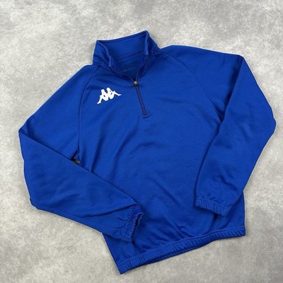 Kappa Jacke blau Size S Vintage Half ZIP Jacke