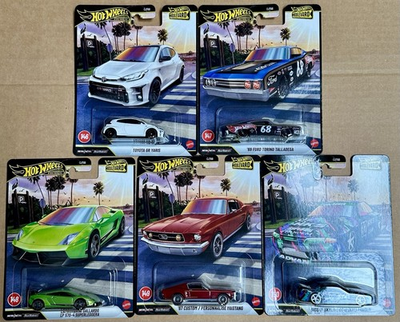 #ad Hot Wheels 2026 Premium Boulevard #146 150 GJT68 958G Complete Set of 5 IN HAND $54.99