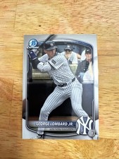 George Lombard Jr.- 2025 Bowman Chrome #BCP-164 (RC) New York Yankees