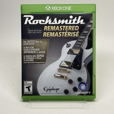 Rocksmith 2014 Edition Remastered (Xbox One, 2014) No Cable Tested Working
