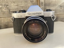 ---ROLEIFLEX SL35 1.8 50MM PLANAR CAMERA ARGENTIQUE---