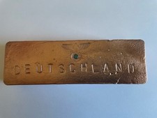 2000 Gramm Feinkupfer Barren 999 Deutschland mit Adler und Smaragd