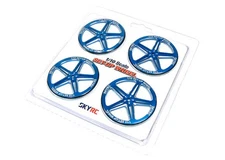 SKYRC RC Model 1/10 Scale Set Up R/C Hobby Wheel (Blue) AC585