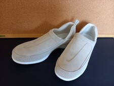 Schöne Damenschuhe Halbschuhe Slipper - Wildleder beige Gr. 41 von Lands' End