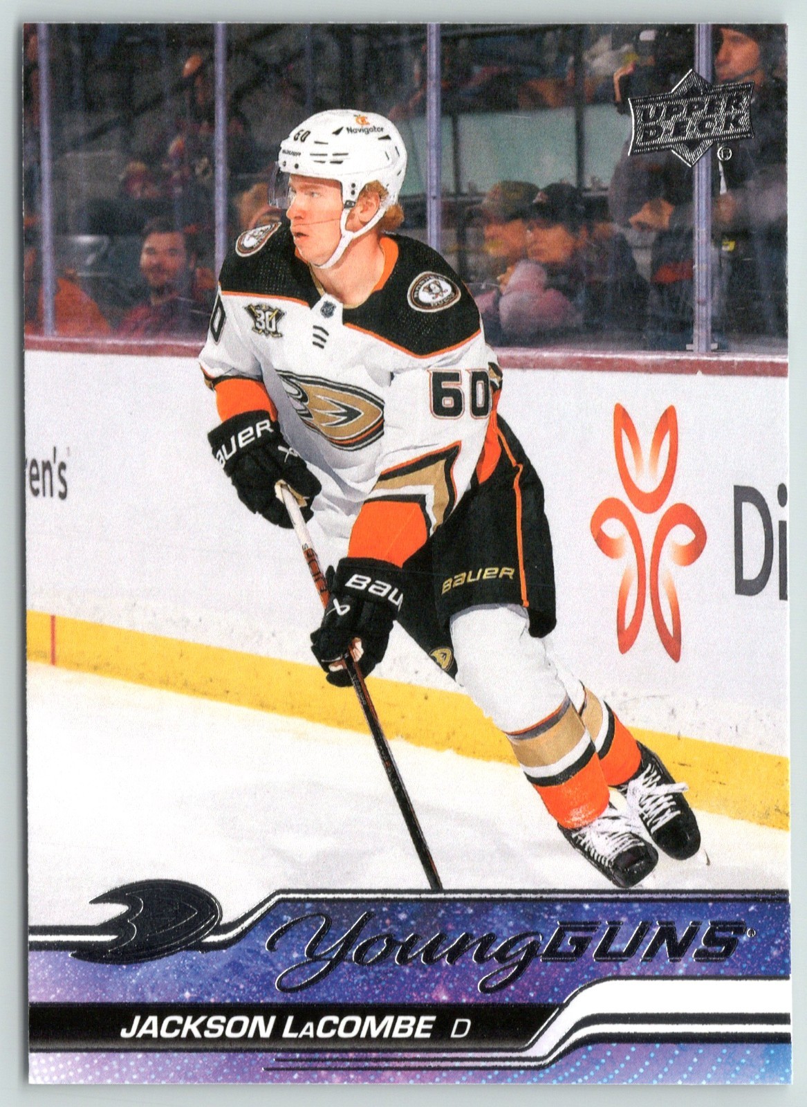 JACKSON LaCOMBE RC YOUNG GUNS 2023-24 UPPER DECK 23-24 #456            89331