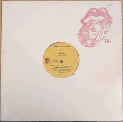 The Rolling Stones - 'Miss You'  12'' Vinyl