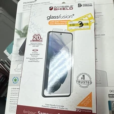 InvisibleShield GlassFusion+ Screen Protector with D3O Coating for Samsung...