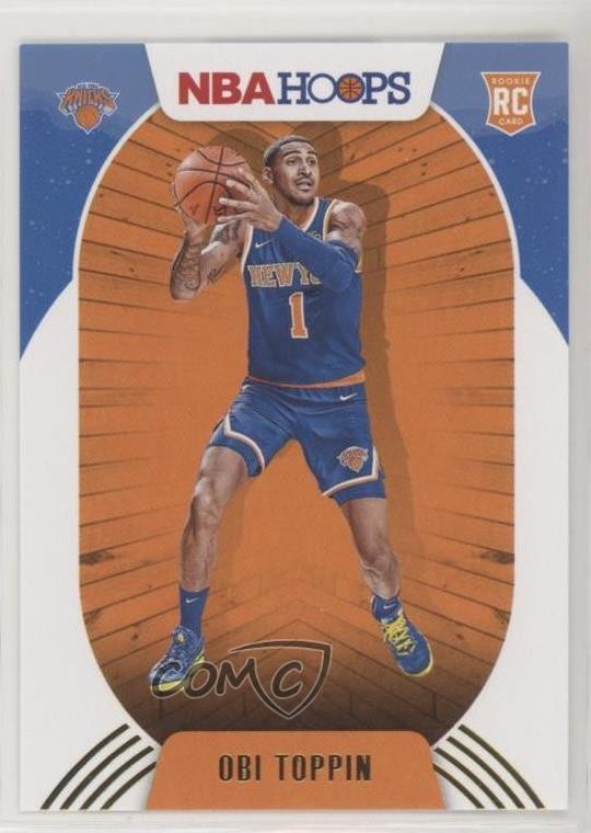 2020-21 Panini NBA Hoops Winter Obi Toppin #226 00gy