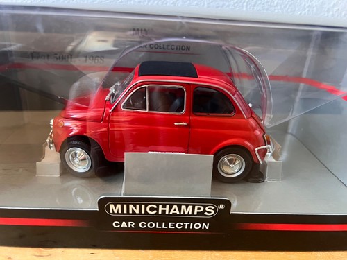 FIAT 500 L @LOTTO DI 2 MODELLI 1:18 @ MINICHAMPS + NOREV - NEW IN BOX - Foto 2 di 8