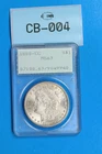 1880-CC $1 MORGAN SILVER DOLLAR PCGS MS63 RATTLER OGH TYPE COIN CB-004