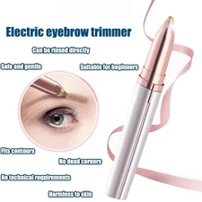 New Women's Flawless Brows Facial Hair Remover Electric Eyebrow Trimmer Epilator