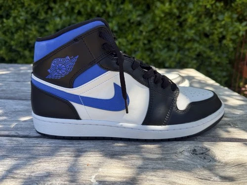 Nike Air Jordan 1 Mid Men’s Size 11 Racer Blue White Black