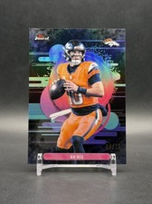 2025 Topps Finest Bo Nix #130 Uncommon Black SP/15 - Broncos