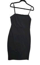 Express Women‘s Tank Dress Dressy Zipper M Black New