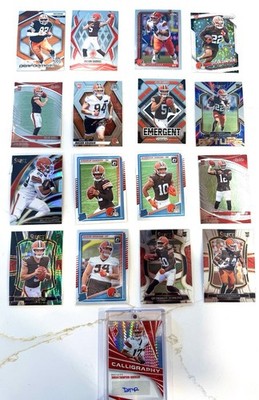 Cleveland Browns 17 Card Lot DTR Auto Shedeur Sanders Dillon Gabriel M. Graham