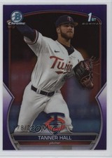 2023 Bowman Draft Chrome Purple Refractor 178/250 Tanner Hall #BDC-174 6o3