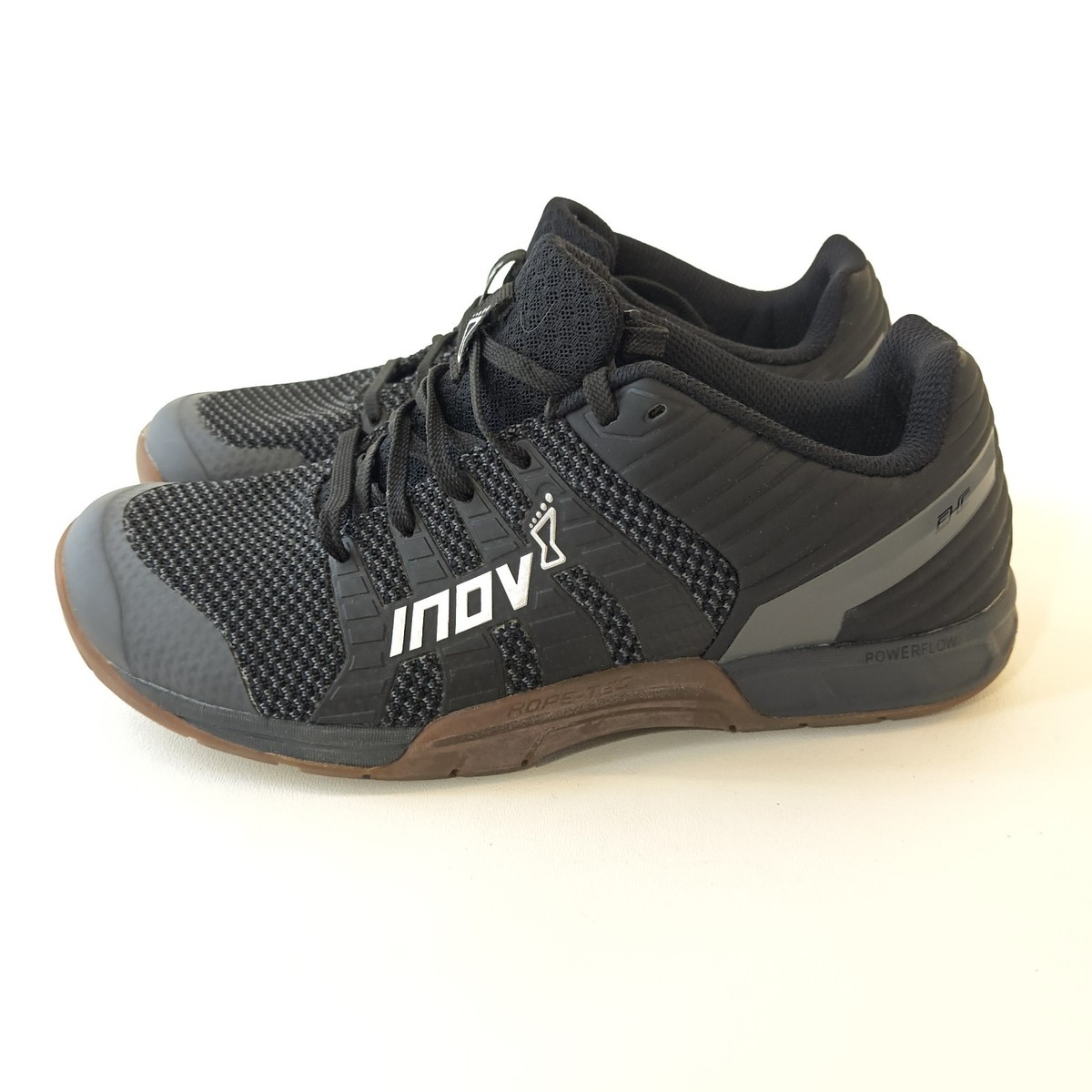 Inov-8 F-Lite 260 V2 Black Knit training shoes Men Size 8.5 Womens 10 CrossFit View 4