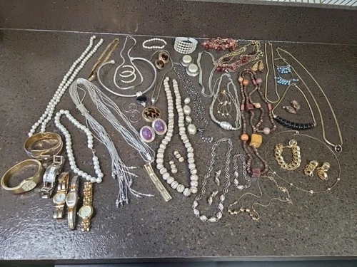 Fabulous Lot of Vintage Costume Jewelry- Read For Details