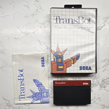 Master System TRANSBOT Boxed & Complete Sega PAL REGION FREE (Works in US) mint
