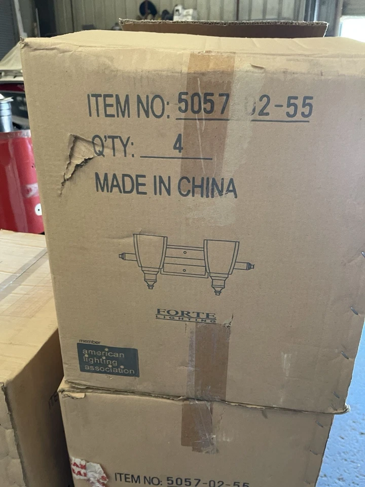 Lámparas tocador baño dos luces Forte 5057-02-55 Foto 4 de 4