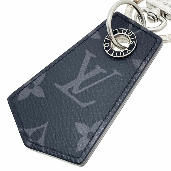 LOUIS VUITTON Keychain Monogram Eclipse Enchappe … - image 4