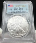 2011 American Eagle Struck at San Francisco PCGS MS70