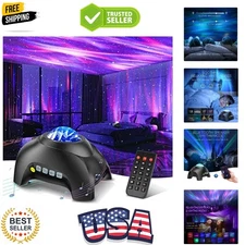 Northern Galaxy Light Aurora Projector with 33 Light Effects, LED Star Projec...
