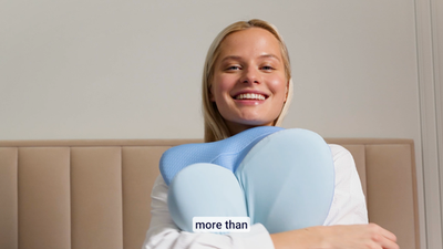Derila Ergo Pillowcase - Cervical Neck Pillow Memory Foam Pillow