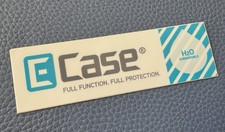 E CASE Phone Protection Submersible Case Glossy Promo Durable Sticker Shot Show