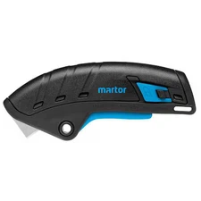 Martor 124001.02 Safety Knife, Self-Retracting, Rounded Safety Blade, General