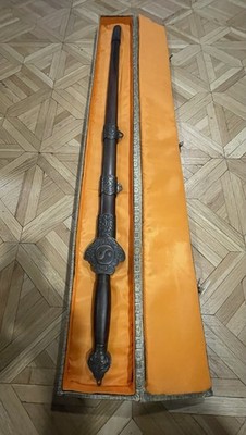 Jian Tai Chi Damascus Ying Yang Sword. Original Wood Scabbard & Decorative Box
