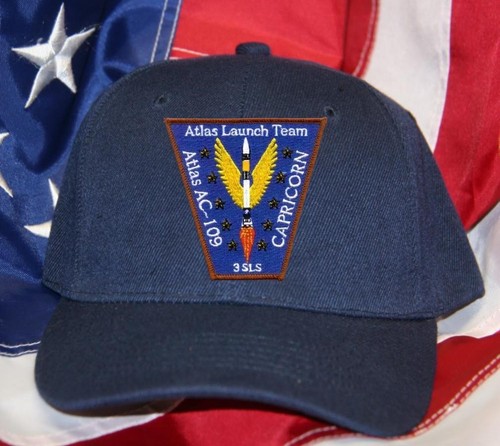 NASA ATLAS LAUNCH TEAM AC-109 HAT PATCH CAP VETERAN WOW - Picture 2 of 34
