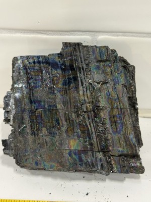 Iridescent Peacock Coal Pennyslvanian Anthracite High Quality No Fade