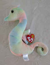 Ty Beanie Baby NEON The Seahorse 1999 Retired  Original Owner